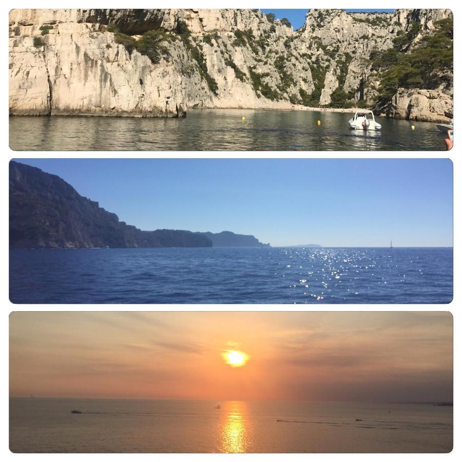 Cassis, Le Grand Bleu, Triplex Vue Mer, Port Plage 10Mn A Pieds 외부 사진