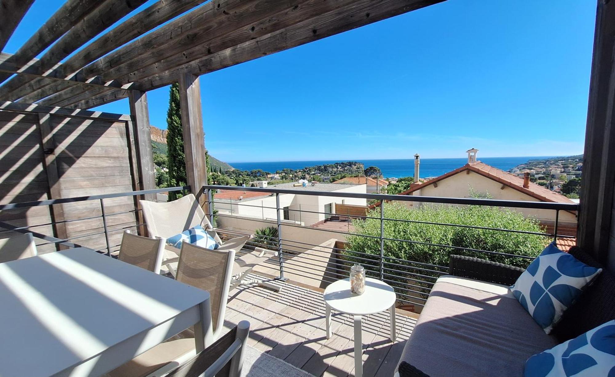 Cassis, Le Grand Bleu, Triplex Vue Mer, Port Plage 10Mn A Pieds 외부 사진