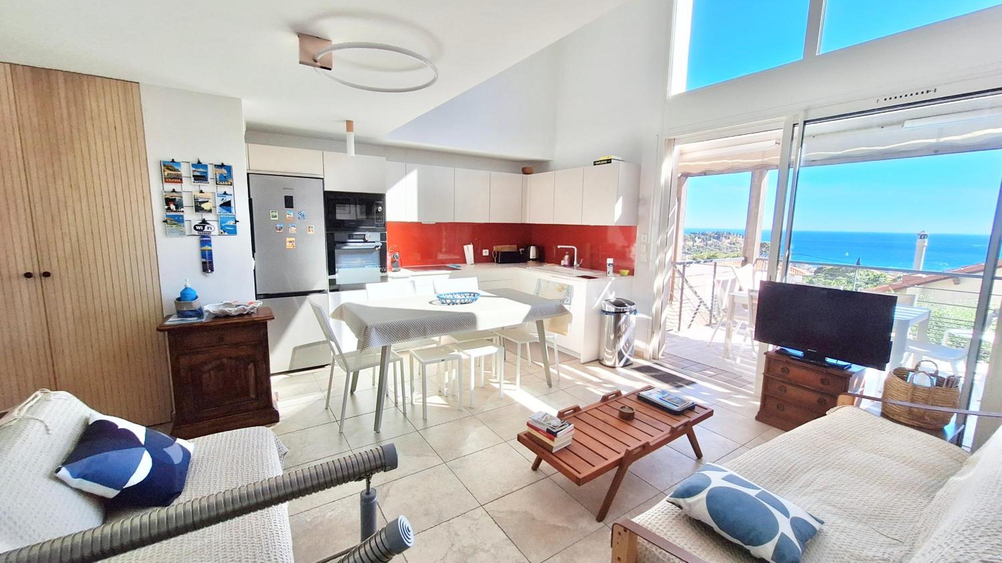 Cassis, Le Grand Bleu, Triplex Vue Mer, Port Plage 10Mn A Pieds 외부 사진